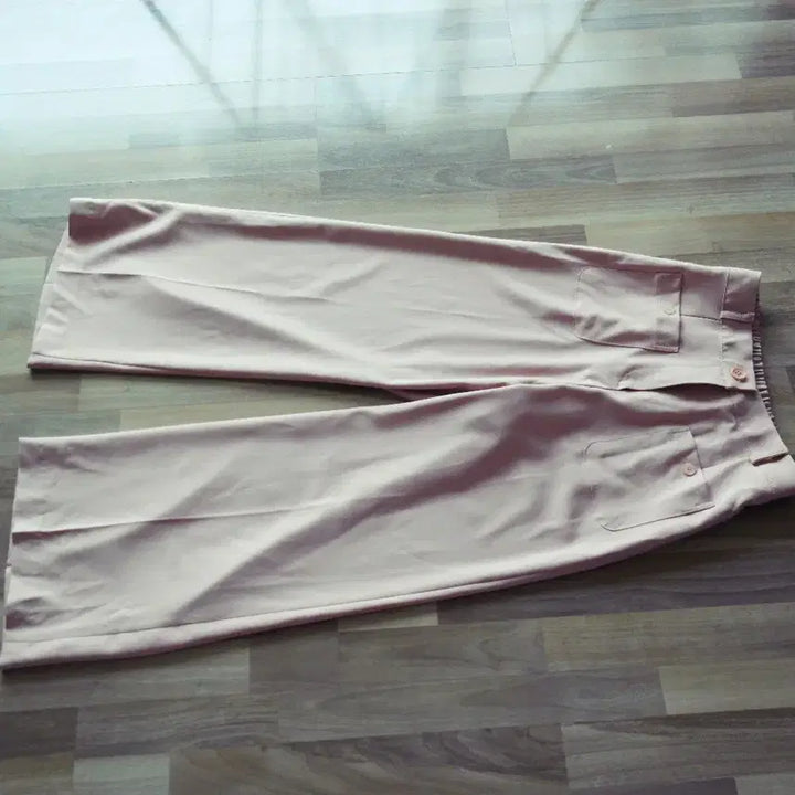[BUNJANG] Wide Leg Pants - Dark Pink / 핑크와이드바지/55사이즈/새제품수준