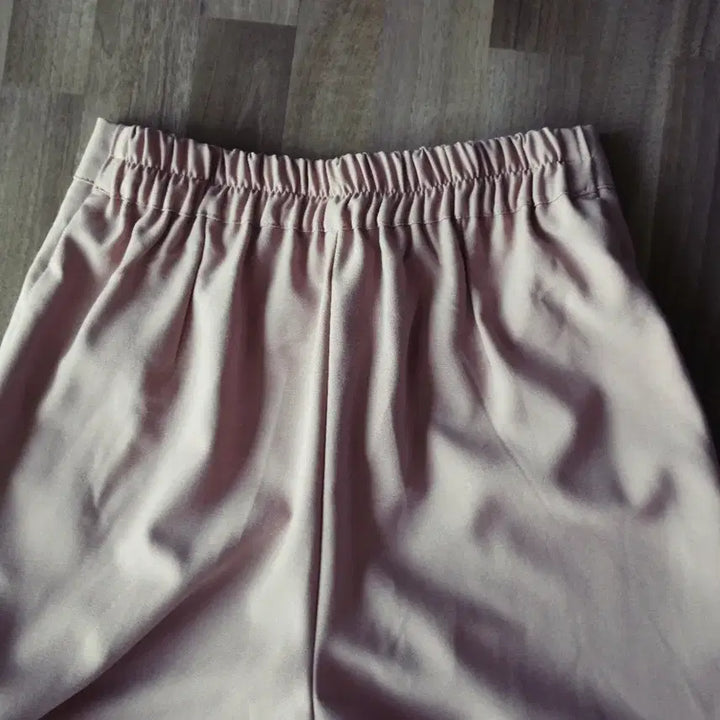 [BUNJANG] Wide Leg Pants - Dark Pink / 핑크와이드바지/55사이즈/새제품수준