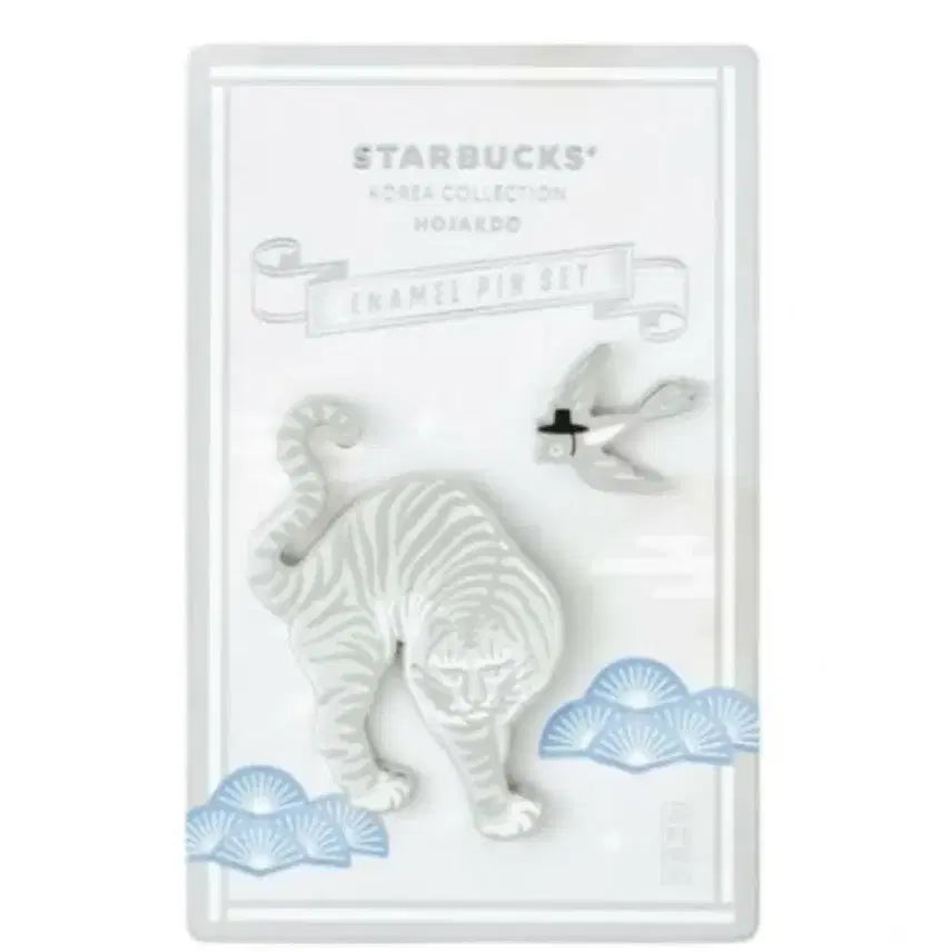 [BUNJANG] Starbucks Hojakdo Enamel Badge Set / 스타벅스 호작도 에나멜 배지