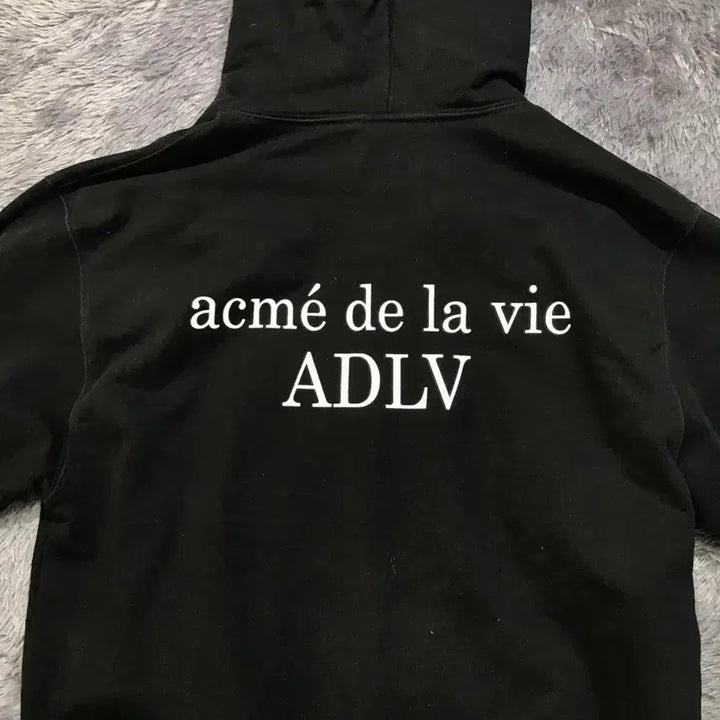 [BUNJANG] ADLV Baby Face Oversized Hoodie Black / [[2,A급,공용] 아크메드라비(ADLV) 코파는소년 후드티셔츠@319