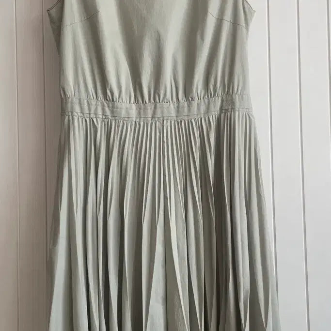 [BUNJANG] TIME Pleated Long Dress / TIME 타임 플리츠 롱 원피스