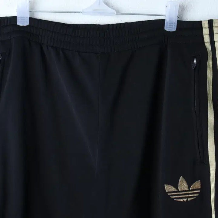[BUNJANG] Adidas Training Pants (L-XL) Old Version Gold Logo Black / (L-XL) 아디다스 트레이닝복 바지 구파버 금장 블랙-2613