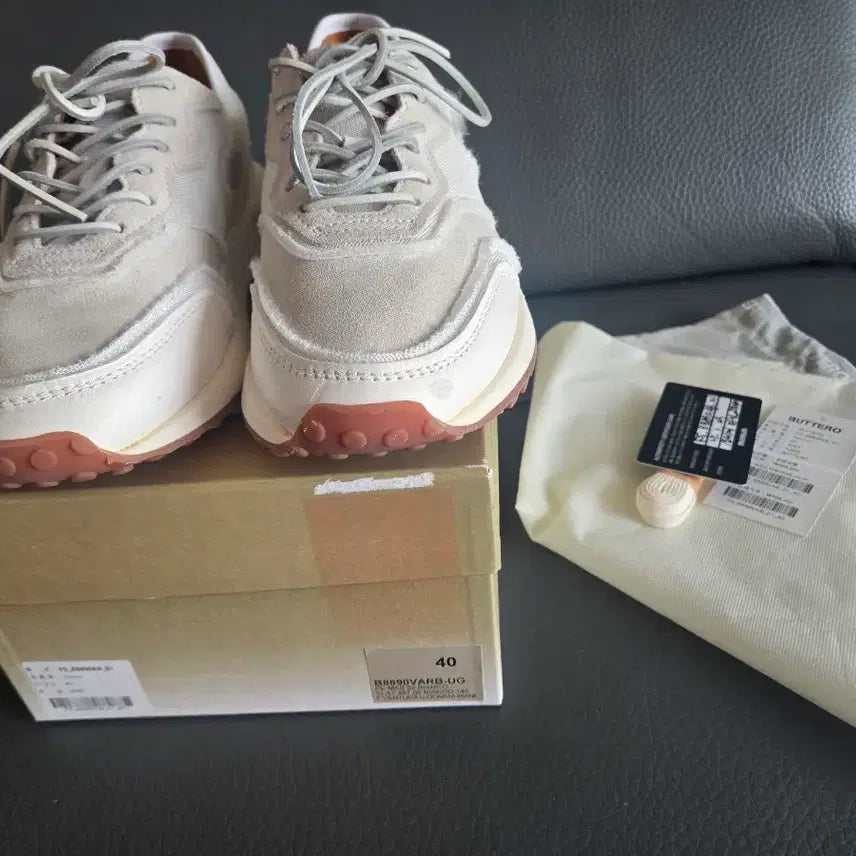 [BUNJANG] Buttero Ventura Leather Sneakers Size 260 / 정품 부테로 벤츄라 스니커즈 260사이즈 스니커즈 새상품