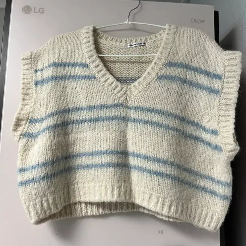 [BUNJANG] Love You So Much Knit Vest / 러브유쏘머치 니트 조끼