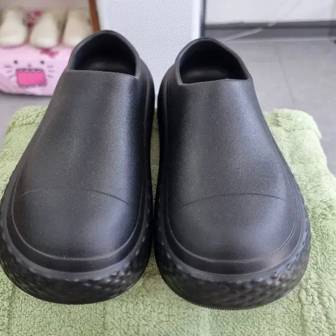 [BUNJANG] EVA Cloud Slippers Black Daily Wear / EVA 구름 슬리퍼 블랙 데일리