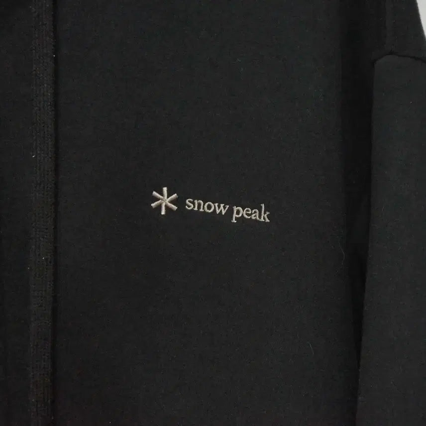 [BUNJANG] Snow Peak Black Hooded Zip-Up Jacket Men&