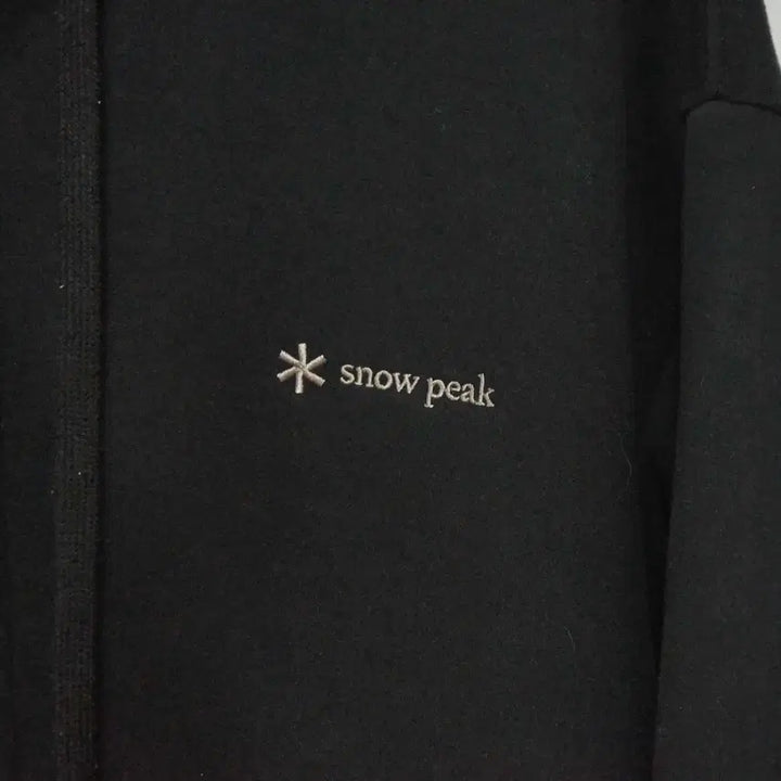 [BUNJANG] Snow Peak Black Hooded Zip-Up Jacket Men&