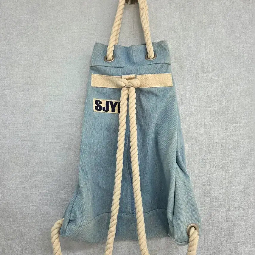 [BUNJANG] SJYP Denim Backpack / SJYP  데님 백팩