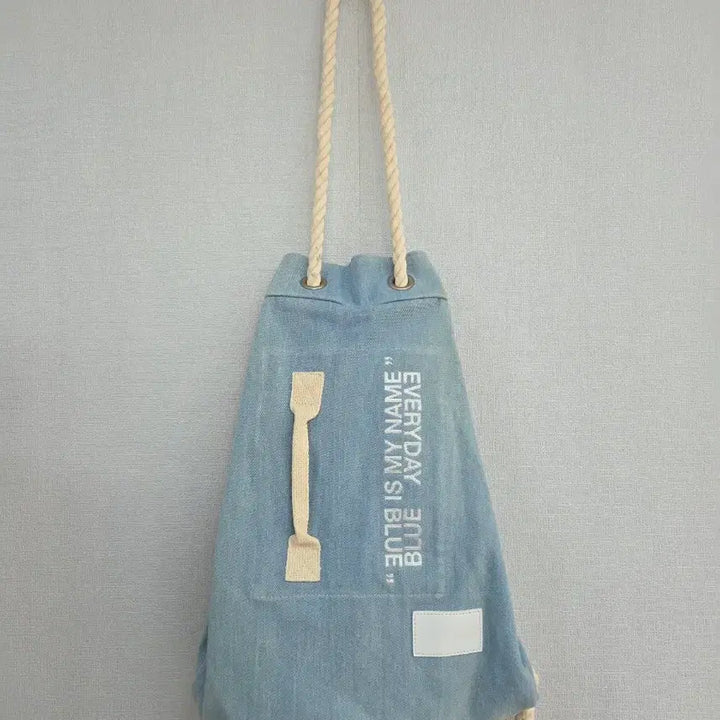 [BUNJANG] SJYP Denim Backpack / SJYP  데님 백팩