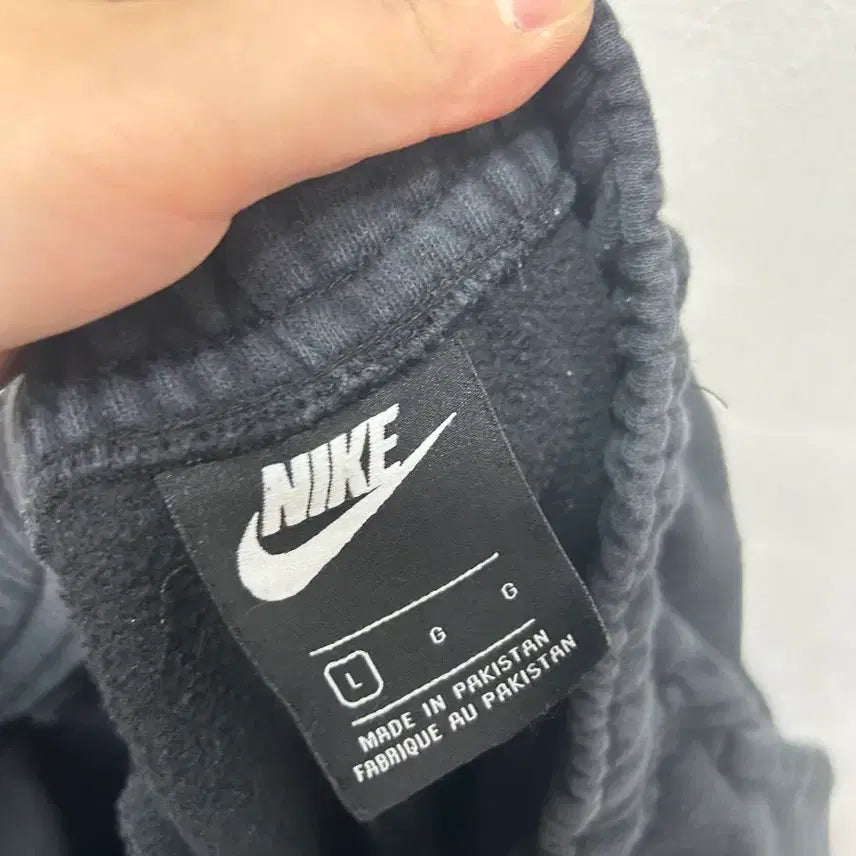 [BUNJANG] Nike Black Training Pants L / 나이키 검정 트레이닝 바지 L