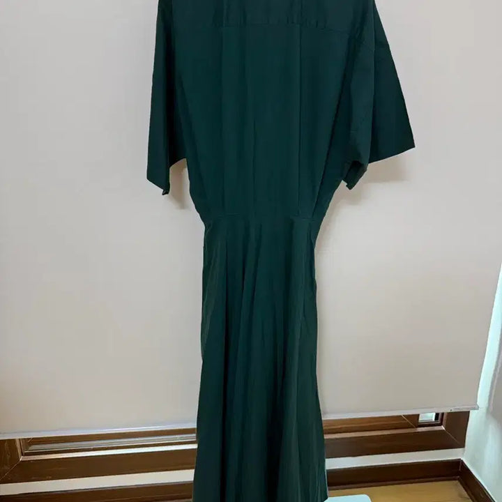 [BUNJANG] Norma Kamali Green Cotton Long Dress / NORMA KAMALI 그린 코튼 원피스
