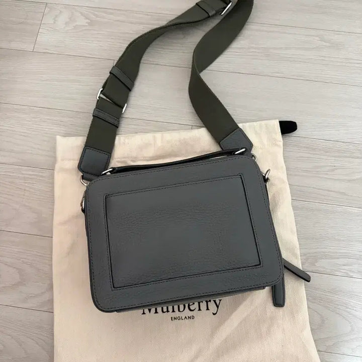 [BUNJANG] Mulberry Belgrave Crossbody Messenger Bag Charcoal / 멀버리 mulberry 벨그레이브 크로스바디 메신저백 차콜색상
