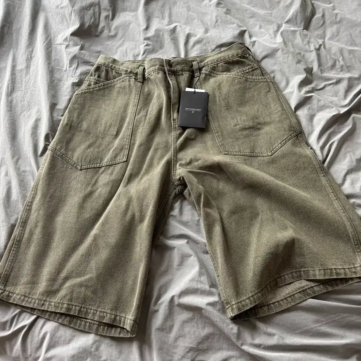 [BUNJANG] Moif Wide M35 Shorts Olive / 모이프 와이드 m35 쇼츠