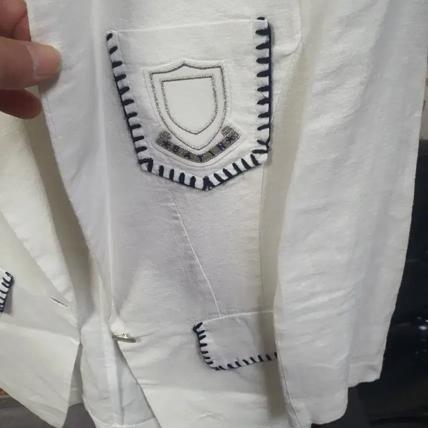 [BUNJANG] TERA White Cool Material Summer Jacket / TERA 화이트  쿨 소재  ㅇㅕ름 자켓