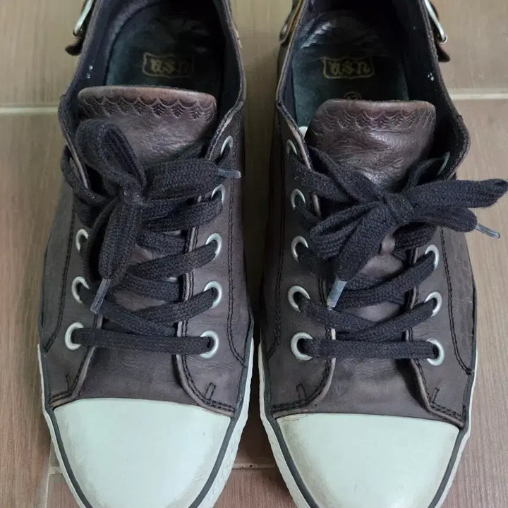 [BUNJANG] ASH Brown Leather Sneakers / ASH 아쉬 브라운 가죽 스니커즈