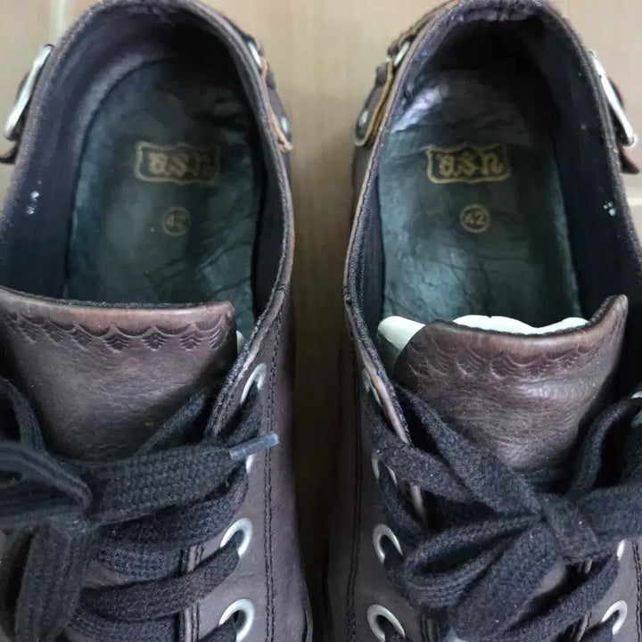 [BUNJANG] ASH Brown Leather Sneakers / ASH 아쉬 브라운 가죽 스니커즈