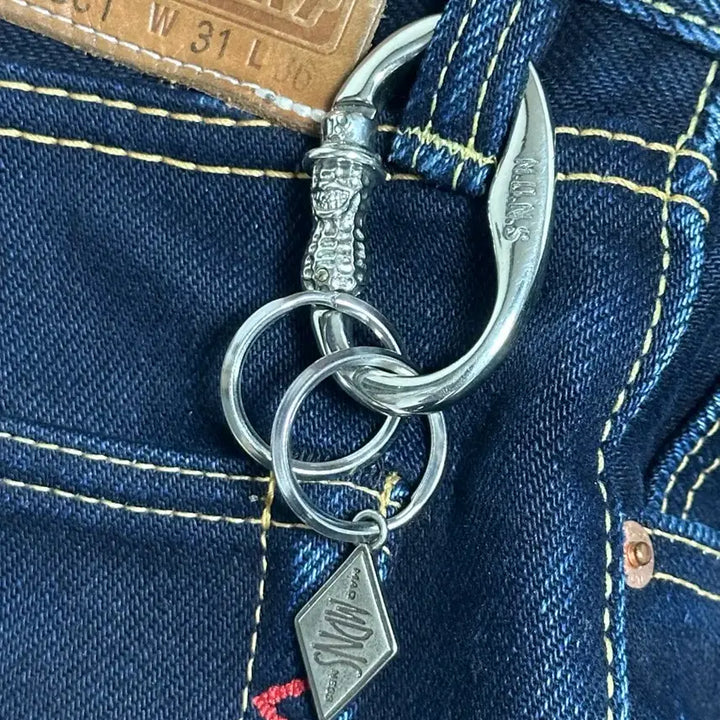 [BUNJANG] Brass Carabiner Keyring - New Arrival / 재입고 백동 카라비너 키링 새상품