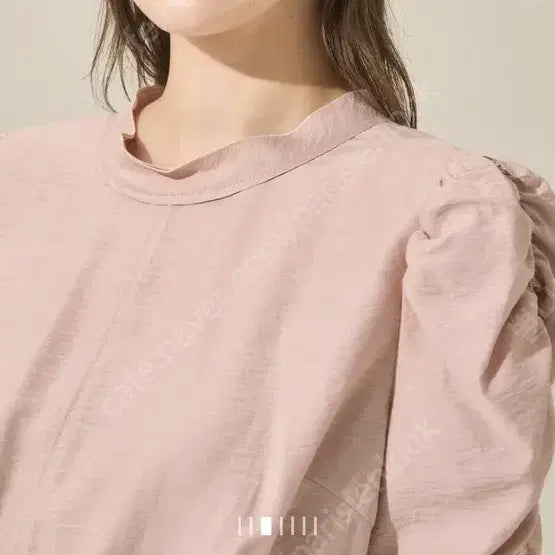 [BUNJANG] Mine Krinkle Blouse Size 82 / 2025 마인 크링클 블라우스 한섬