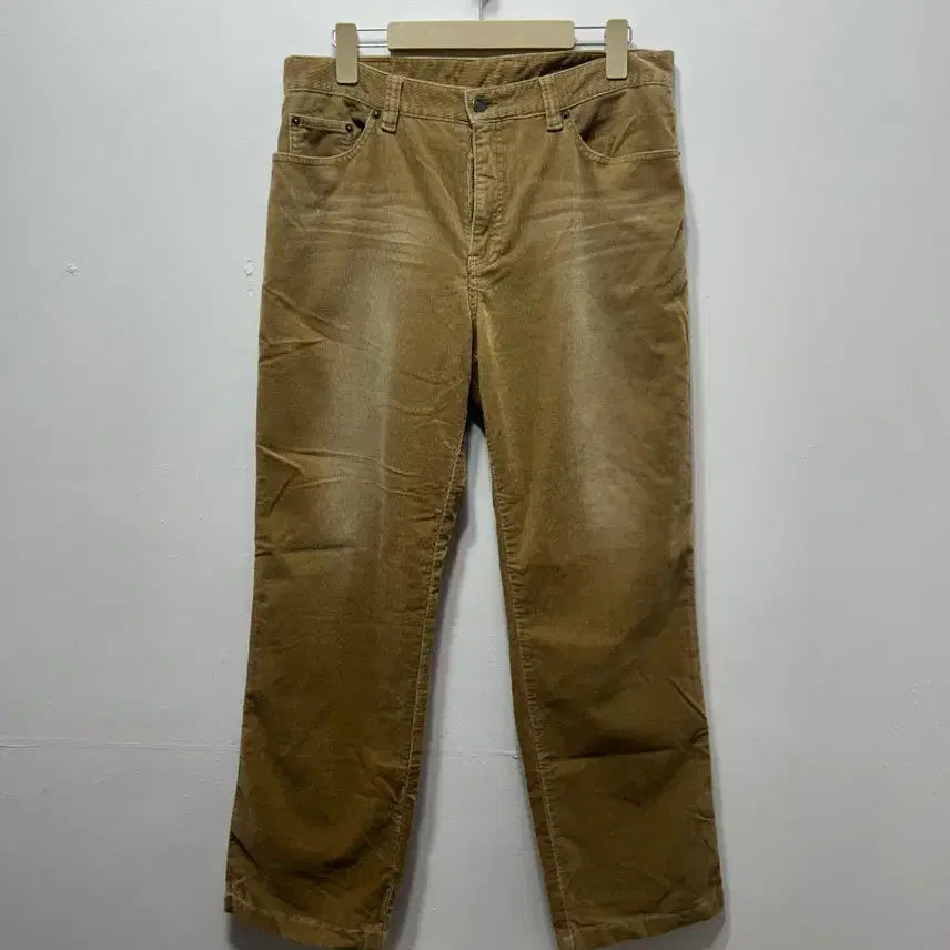 [BUNJANG] Beanpole Corduroy Pants Brown 31 / 빈폴 골덴 바지 코듀로이 팬츠 브라운 31