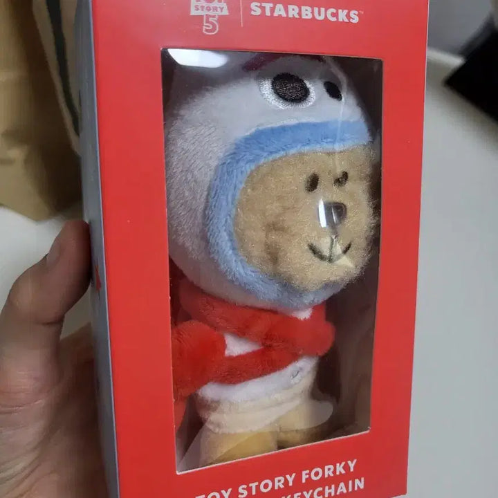 [BUNJANG] Starbucks Toy Story Forky Bearista Keychain / 스타벅스 토이스토리 포키 베어리스타 키체인