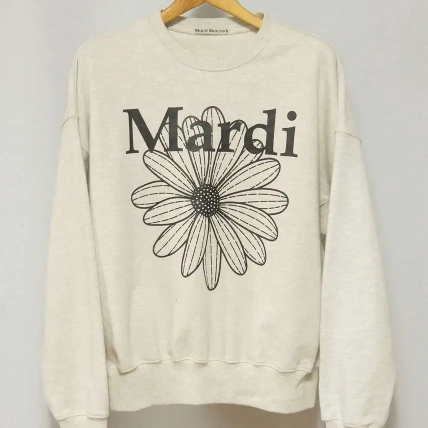 [BUNJANG] Mardi Mercredi Big Logo Sweatshirt Women&