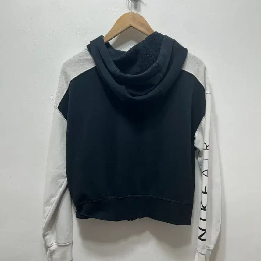 [BUNJANG] Nike Air Full-Zip Hoodie Black/White XL / 나이키 에어 블랙/화이트 후드집업 XL