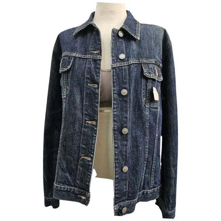 [BUNJANG] SISLEY Navy Cotton 100% European Import Jacket (Women&