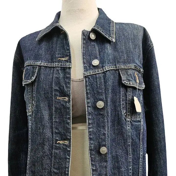 [BUNJANG] SISLEY Navy Cotton 100% European Import Jacket (Women&