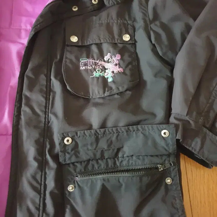 [BUNJANG] FILA Navy Windbreaker Jumper Size 105 / 휠라 FILA 네이비 바람막이 점퍼105
