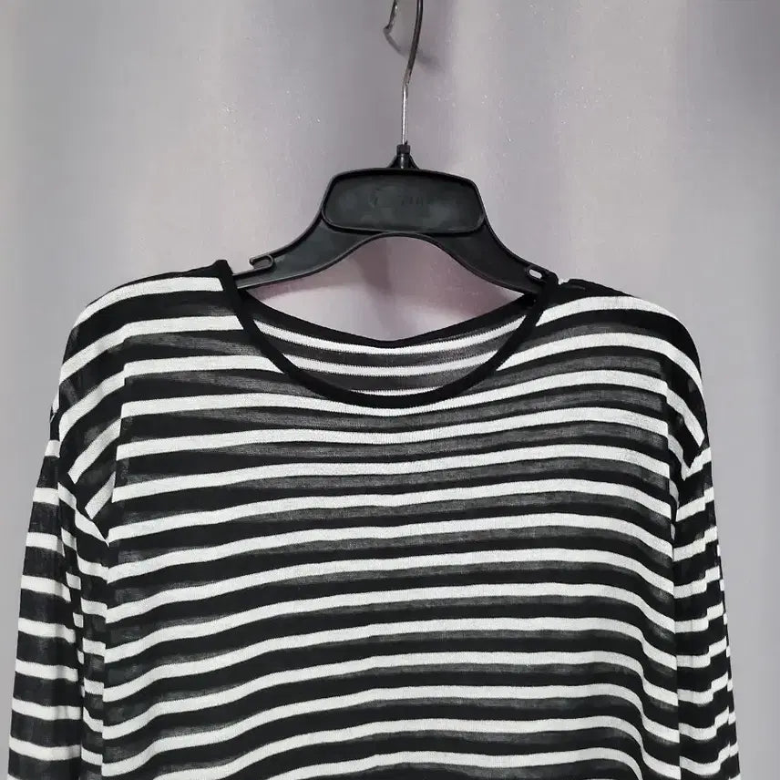 [BUNJANG] Thin Stripe Knit / 얇은 스트라이프 니트