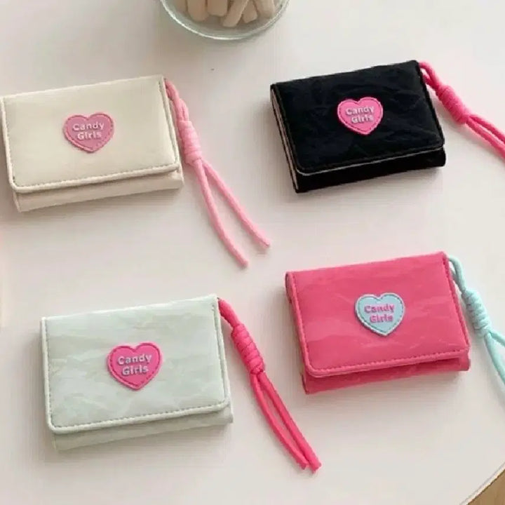 [BUNJANG] 3-Tier Heart Wallet / 3단 하트 지갑