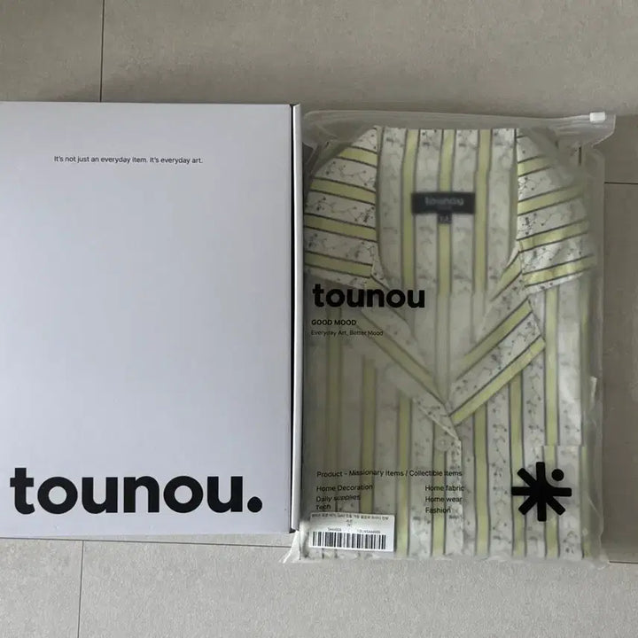 [BUNJANG] Ttonu Summer Short-Sleeve Pajama Set - Size M / [새상품]뚜누 여름 반팔 파자마 / M
