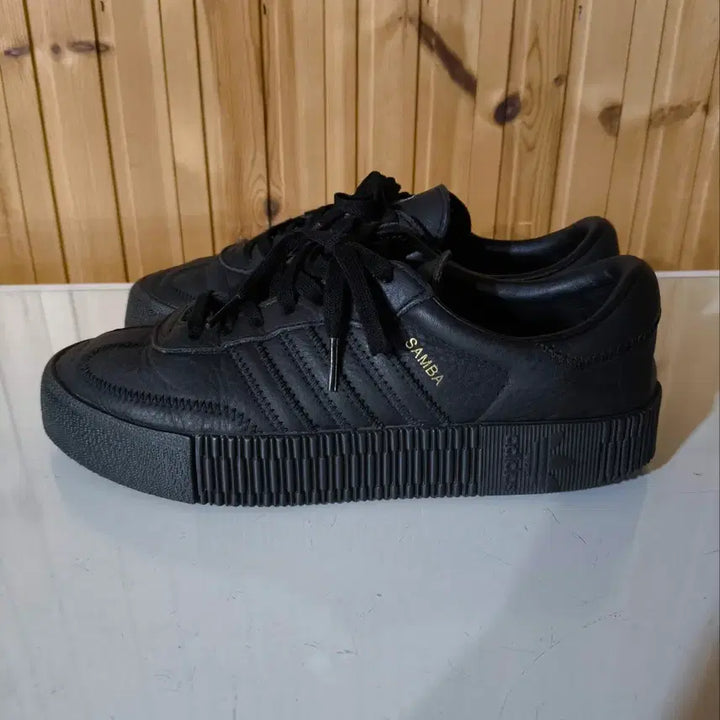 [BUNJANG] Adidas Samba Rose Black Platform Sneakers / 240mm 아디다스 삼바로즈 블랙 플랫폼 스니커즈