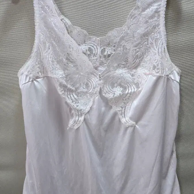 [BUNJANG] Lace Detail Slip (Size 95) / 슬립 상95
