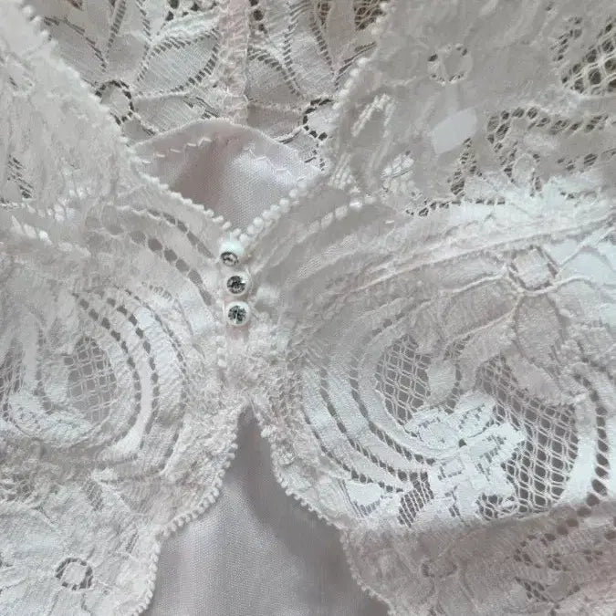 [BUNJANG] Lace Detail Slip (Size 95) / 슬립 상95