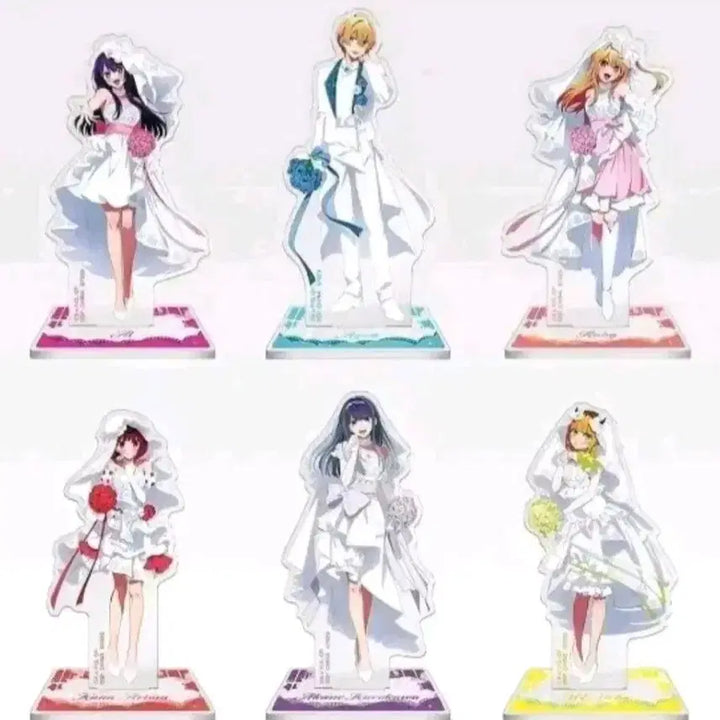 [BUNJANG] Oshi no Ko Ichiban Kuji G Prize Acrylic Stand Set (6 Types) / 최애의아이 이치방쿠지 G상 아크릴 스탠드 6종류 세트