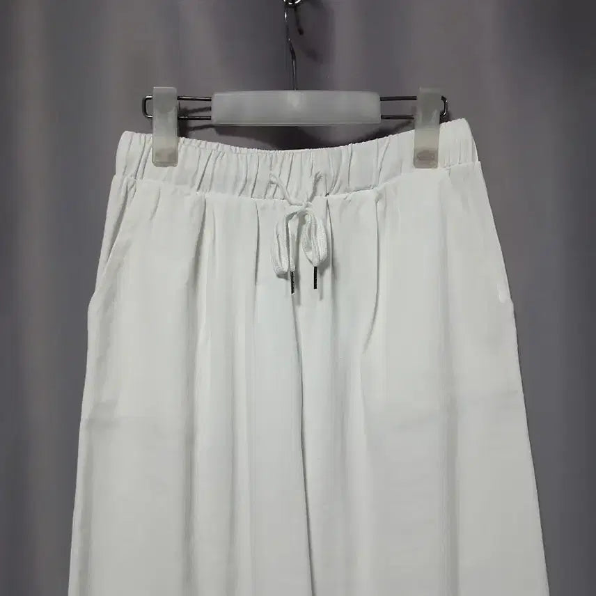[BUNJANG] Wide Banding Cotton Pants / 와이드 밴딩 면바지