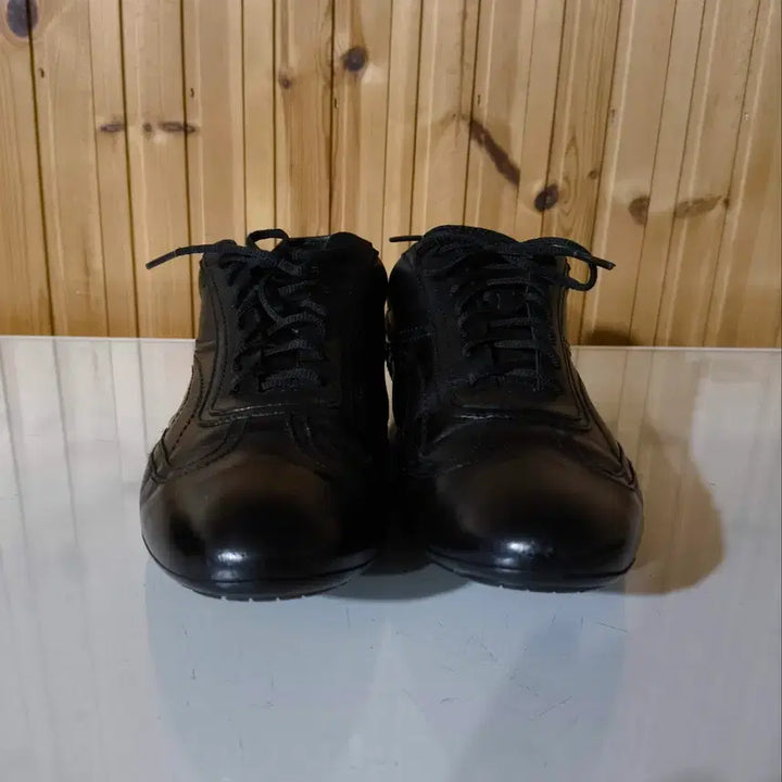[BUNJANG] Louis Vuitton Low-Cut Black Leather Driving Sneakers / 8.5 275mm 루이비통 로우컷 블랙 레더 드라이빙 스니커즈