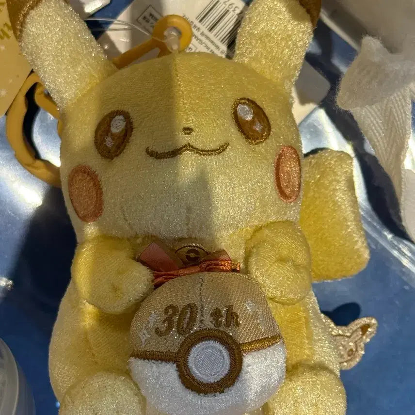 [BUNJANG] Pokemon 30th Anniversary Pikachu Keyring / 포켓몬 30주년 기념 피카츄 키링