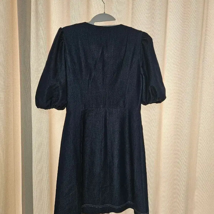 [BUNJANG] It Michaa Button Denim Mini Dress / 잇미샤 버튼 데님 미니원피스