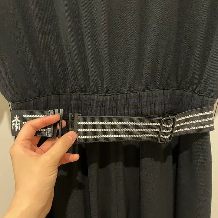 [BUNJANG] TIME Zipper Pocket Jumpsuit Navy / 타임 지퍼 포켓 점프수트