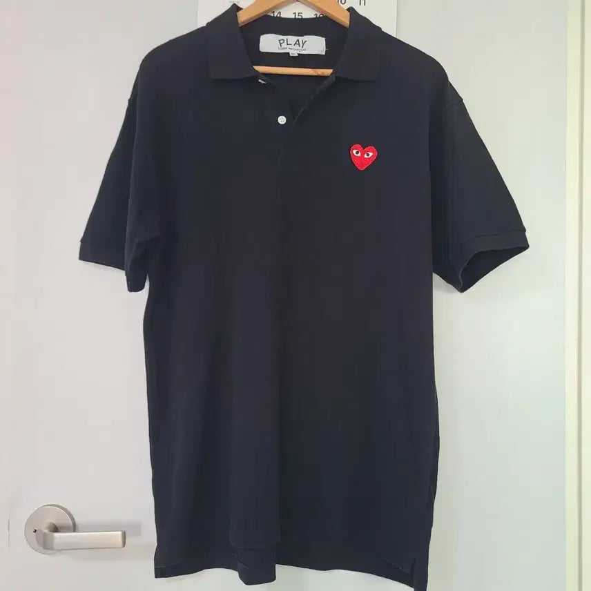 [SOLD OUT] 2025년 꼼데가르송 백화점판 반팔 카라 폴로티