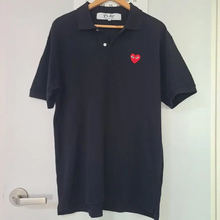 [SOLD OUT] 2025년 꼼데가르송 백화점판 반팔 카라 폴로티