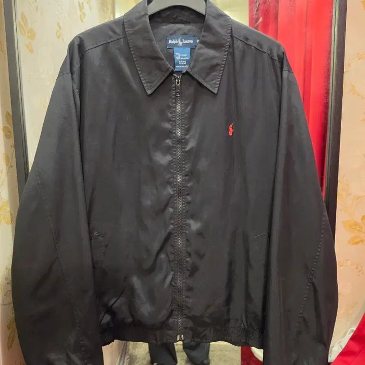 [BUNJANG] Polo Ralph Lauren Black Windbreaker Jacket XL / 7/25 폴로 랄프로렌 블랙 바람막이 자켓 XL