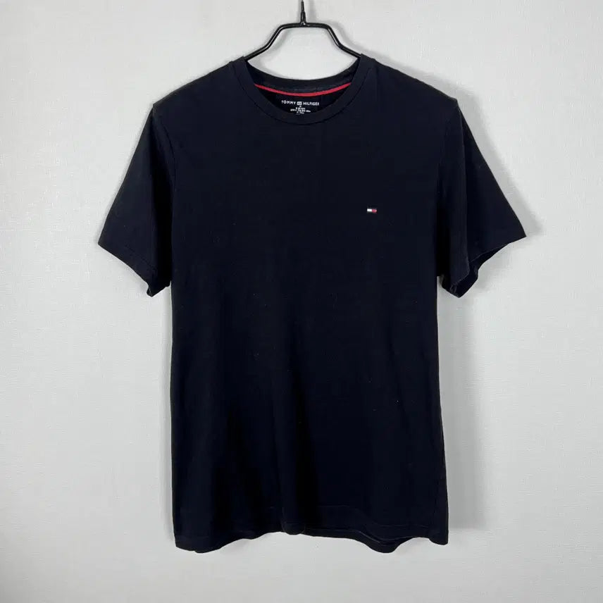 [BUNJANG] Tommy Hilfiger Black Cotton Short Sleeve T-Shirt Men&