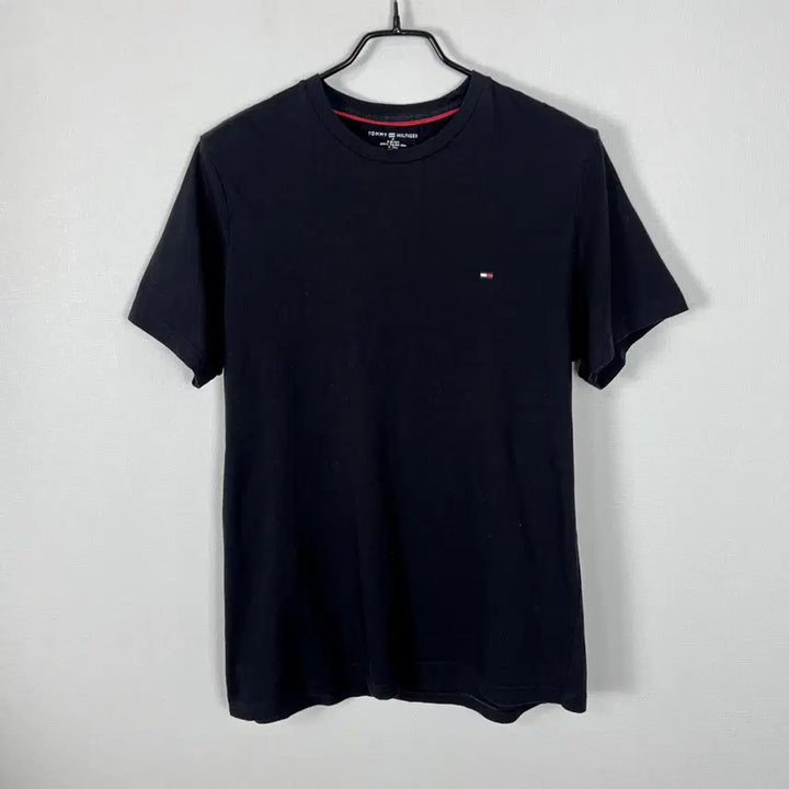 [BUNJANG] Tommy Hilfiger Black Cotton Short Sleeve T-Shirt Men&