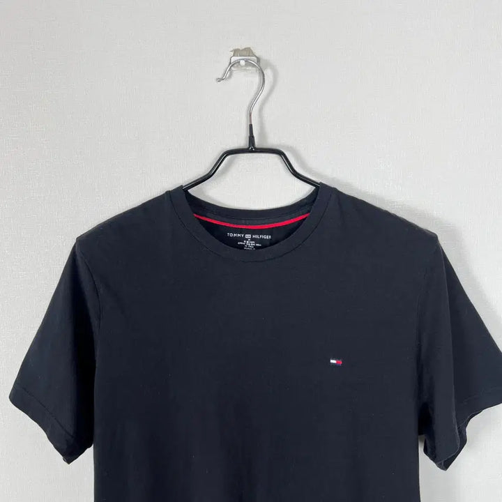 [BUNJANG] Tommy Hilfiger Black Cotton Short Sleeve T-Shirt Men&