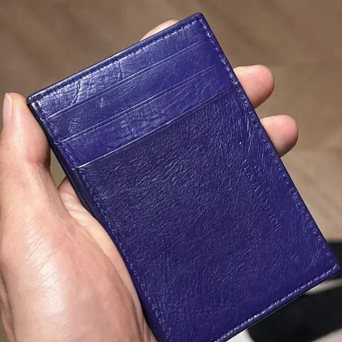[BUNJANG] Bottega Veneta Purple Card Holder / 보테가베네타 카드지갑 퍼플색상