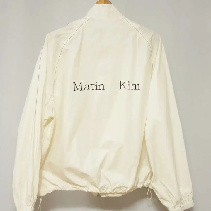 [BUNJANG] Matin Kim Ivory Windbreaker Jumper - Women&