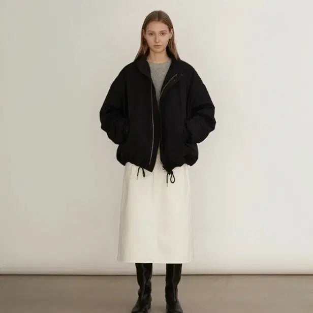 [BUNJANG] LAPAU FEMME Oversized Field Jacket Black / 오로 라퍼지포우먼 오버핏야상S 블랙